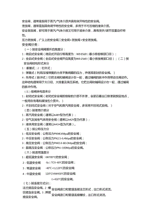 暖通空调安全阀是基础知识.docx