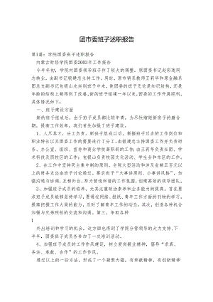 团市委班子述职报告.docx