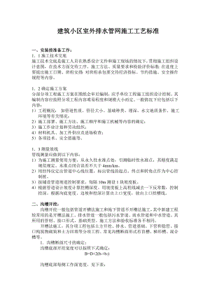 排水管线施工工艺标准.doc