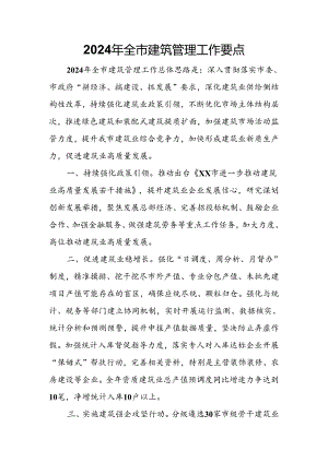 2024年全市建筑管理工作要点.docx