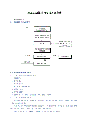 施工组织设计与专项施工方案审查.doc