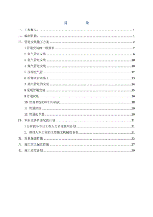 无缝钢管厂主车间工艺管道施工方案.doc