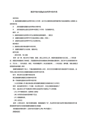 544 细菌和真菌在自然界中的作用.docx