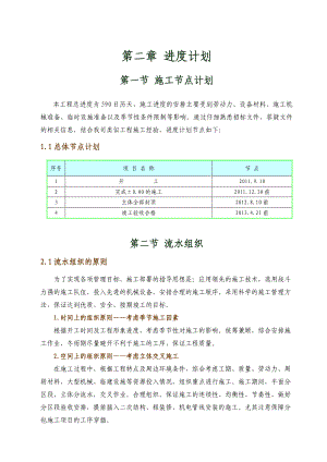 栖霞区迈皋桥创业园地块经济适用住房项目施工组织设计.doc