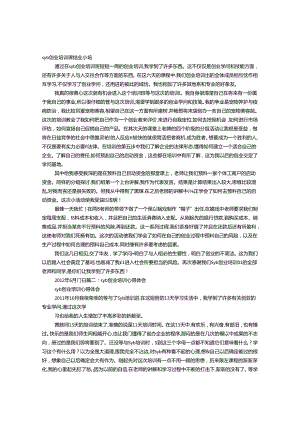 SYB创业培训教师工作总结.docx