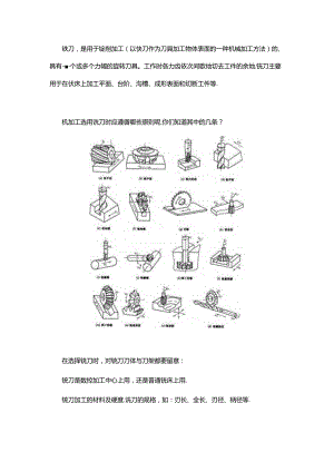 机加工铣刀选用原则搞懂你也是高手！.docx