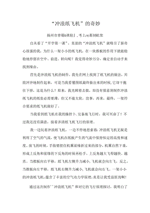 “冲浪纸飞机”奥秘.docx