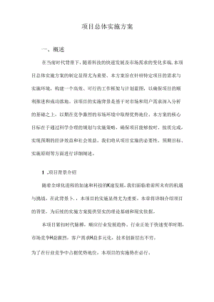 项目总体实施方案.docx