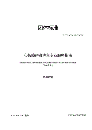 《心智障碍者洗车专业服务指南》.docx
