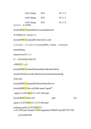 squid反向代理服务器加速web.docx