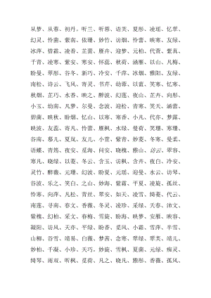 dk名字大全范文三篇.docx