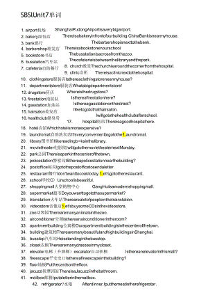 SBS1-Unit7-单词.docx