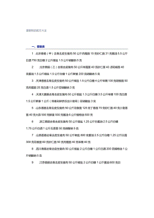 灌肠制品配方大全.docx