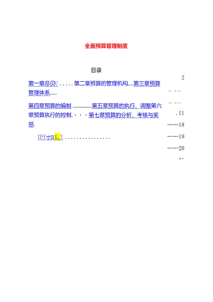 作业指引-全面预算管理制度.docx