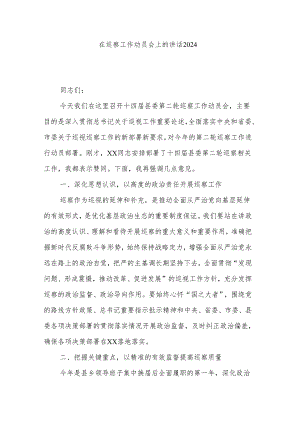 在巡察工作动员会上的讲话2024.docx