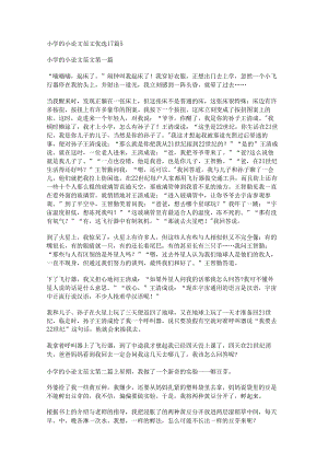 新小学的小论文范文优选17篇.docx