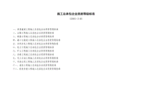各类施工总承包企业资质等级标准汇编.doc