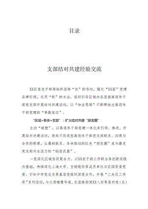 支部结对共建经验交流（3篇）.docx