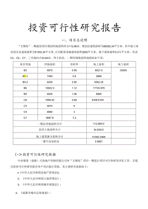 投资可行性研究报告.docx