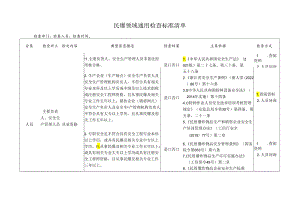 民爆领域通用检查标准清单.docx