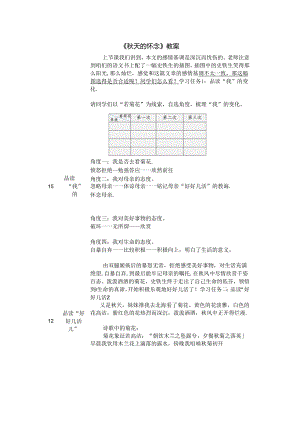 《秋天的怀念》教案.docx
