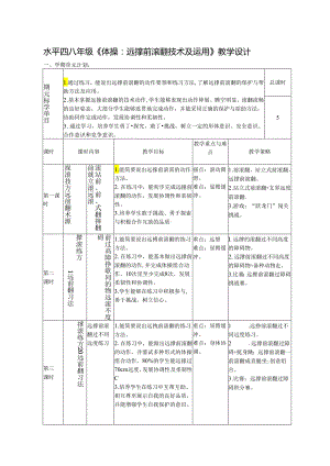 初中体育：原创水平四八年级体操：远撑前滚翻练习方法2.docx