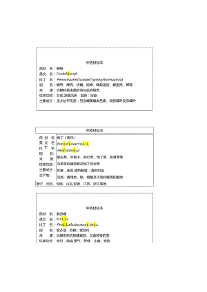 中药材标签(饮片)排版.docx