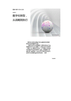 《h公司：数字化转型从战略到执行》两份文档.docx