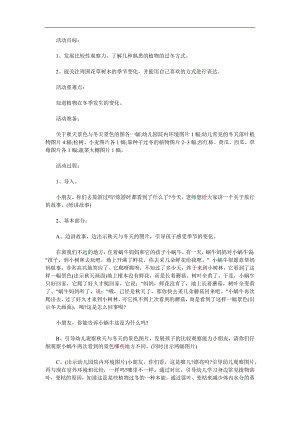 大班科学《冬天里的植物》PPT课件教案参考教案.docx