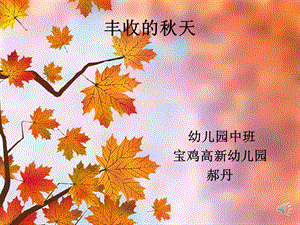 A中班社会《丰收的天》中班社会《丰收的天》微课件.pptx