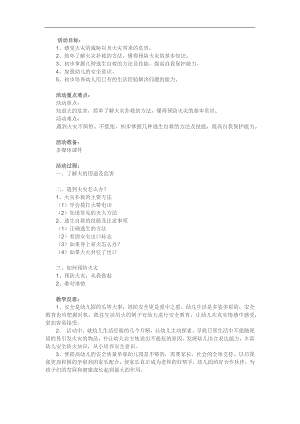 大班安全《安全防火我知道》PPT课件教案参考教案.docx