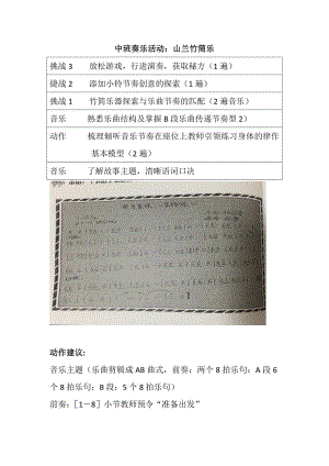 中班奏乐《山兰竹筒饭》视频+教案+课件+配乐中班奏乐活动：山兰竹筒乐.doc