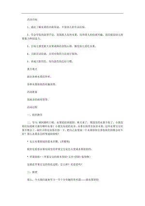 大班美术《画水果》PPT课件教案参考教案.docx