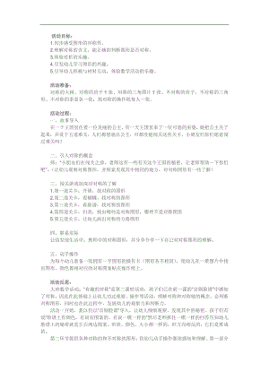 大班数学优质课《有趣的对称》PPT课件教案参考教案.docx