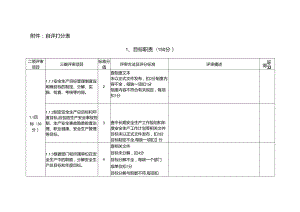 开展2023年水利安全生产标准化自评表.docx