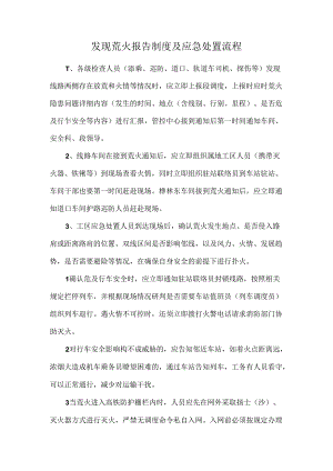 发现荒火报告制度及应急处置流程.docx