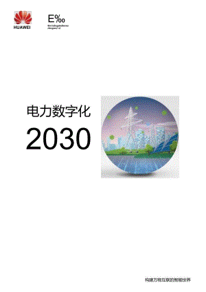 电力数字化2030.docx