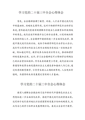 学习2024年党的二十届三中全会心得体会 （11份）_62.docx