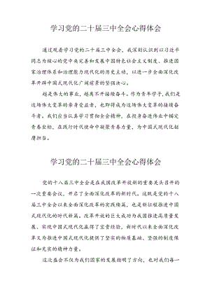 学习2024年党的二十届三中全会心得体会 （13份）_59.docx