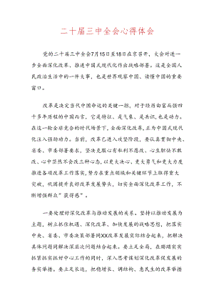 二十届三中全会心得体会.docx