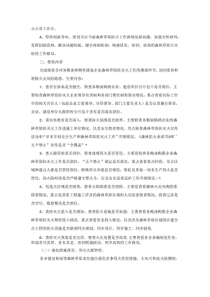 森林草原防灭火整治工作实施方案范文(精选5篇).docx