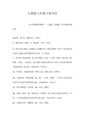 人教版八年级下册目录.docx