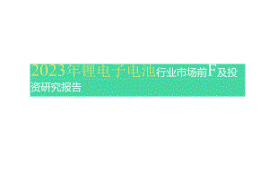 2024年锂离子电池行业市场前景.docx