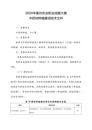 2024年中药材种植赛项技术文件.docx