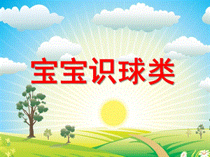 小班《宝宝识球类》PPT课件ppt课件.pptx