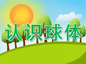 大班数学《认识球体》PPT课件教案PPT课件.pptx