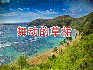 中班美术《舞动的草裙》PPT课件教案中班美术《舞动的草裙》课件.pptx