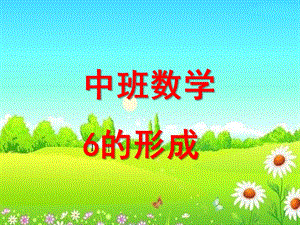 中班数学活动《6的形成》PPT课件教案.ppt