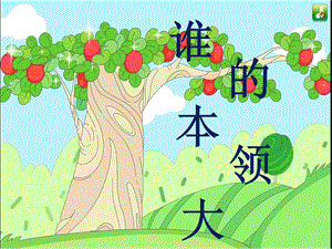 版本1中班语言《谁的本领大》课件.pptx
