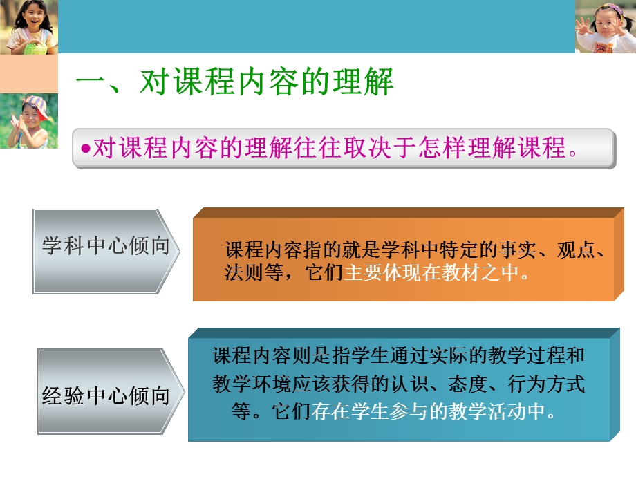 幼儿园课程内容的选择课件PPT幼儿园课程内容的选择.pptx_第3页